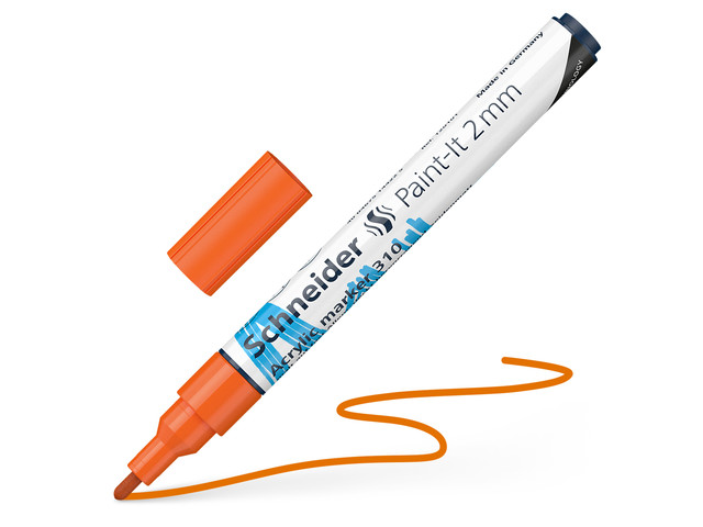 Acryl Marker Schneider Paint-it 310 2mm oranje