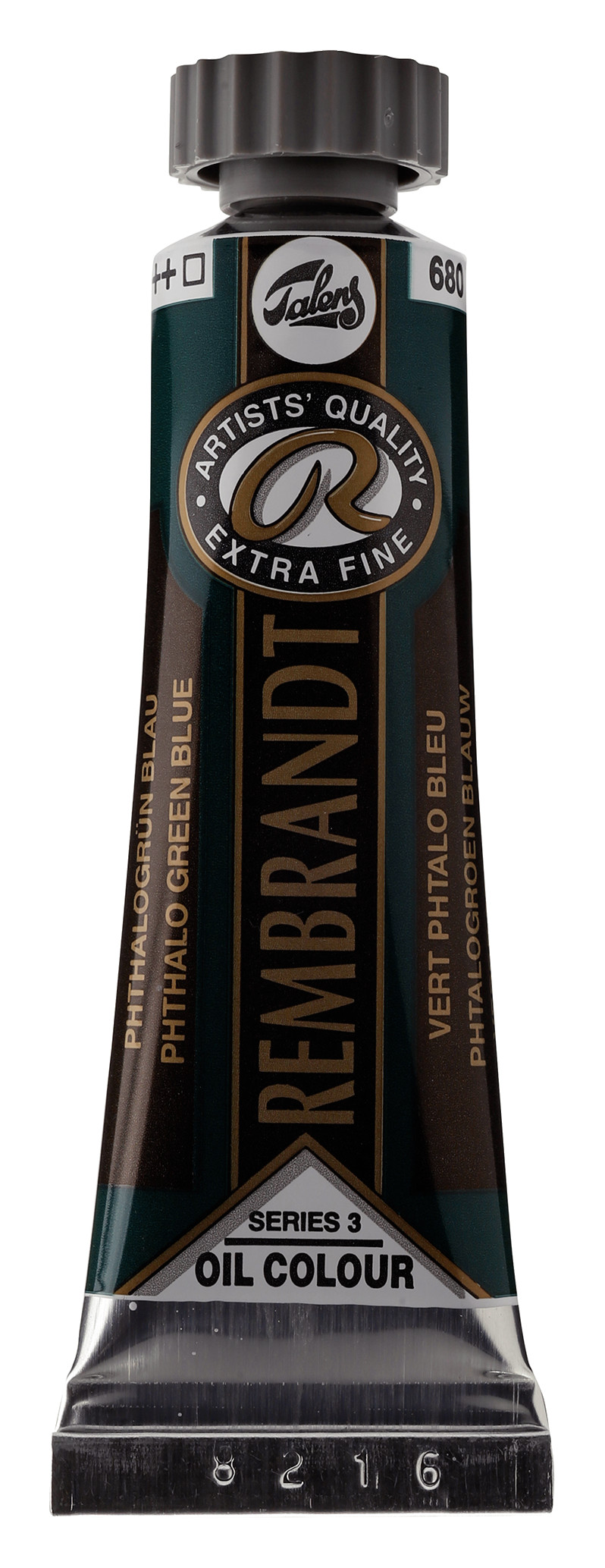Rembrandt Olieverf Tube 15 ml Phtalogroen Blauwachtig 680