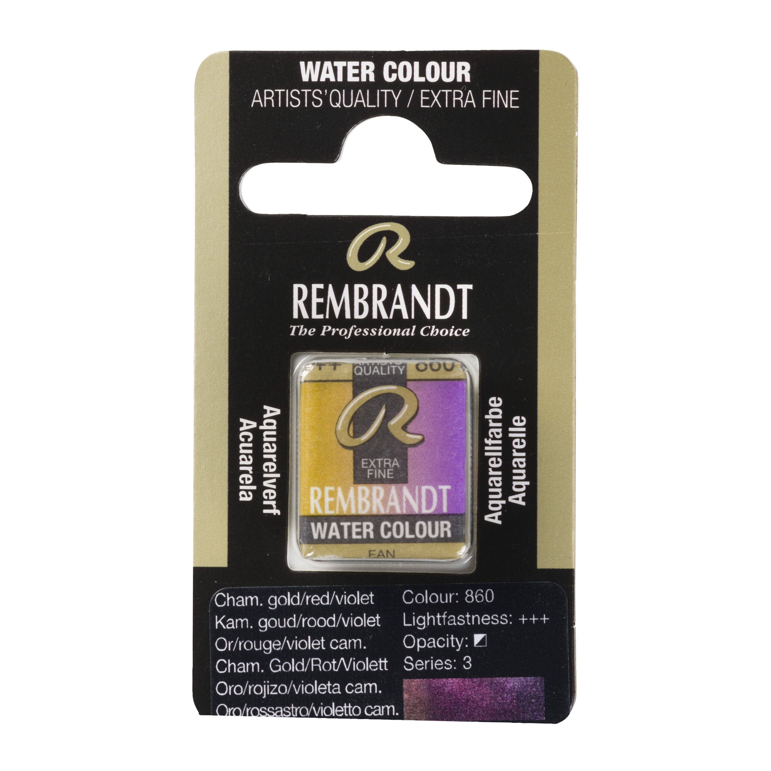 Rembrandt Aquarelverf Napje Kameleon Goud/Rood/Violet 860
