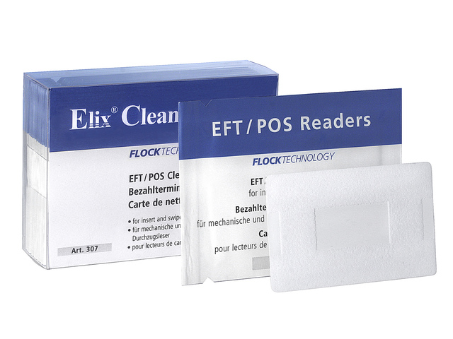 Cleaning card Elix box 20 stuks voor pinapparaten - EL-307020