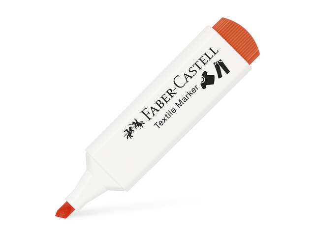 Textielmarker FC Neon oranje