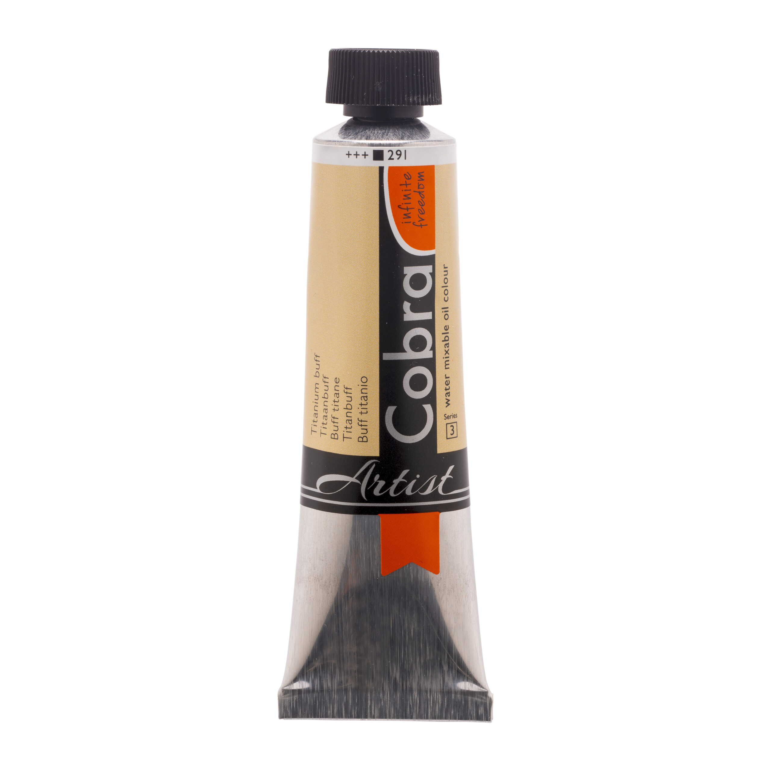 Cobra Artist Water Vermengbare Olieverf Tube 40 ml Titaanbuff 291