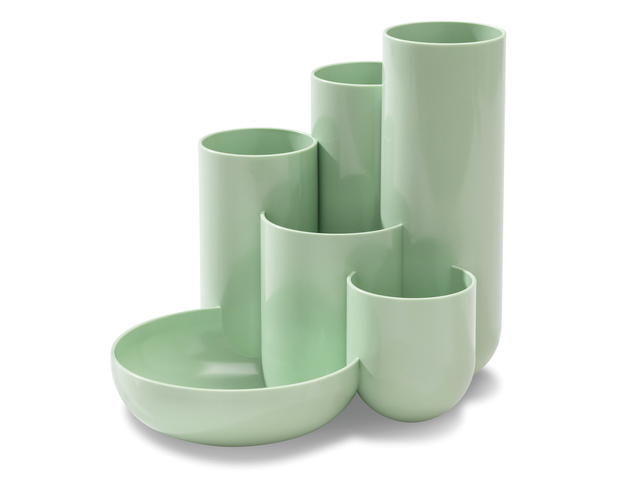 Pennenkoker HAN CAMPUS 6-vaks pastel groen
