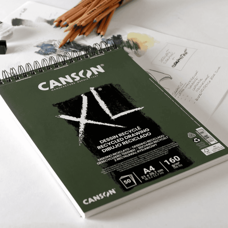 Canson XL Gerecycled papierblok 160 g/m² - 50 pagina's