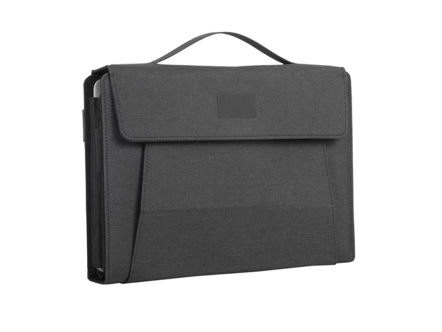 Conferentiemap Alassio FIORI 34,5 x 27 x 4 cm grijs polyest