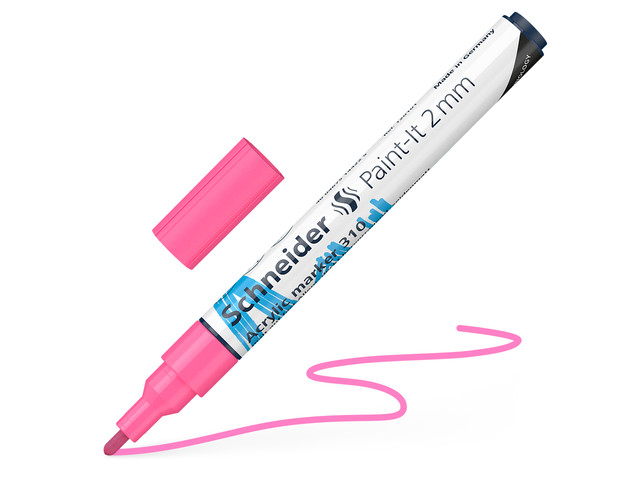 Acryl Marker Schneider Paint-it 310 2mm roze