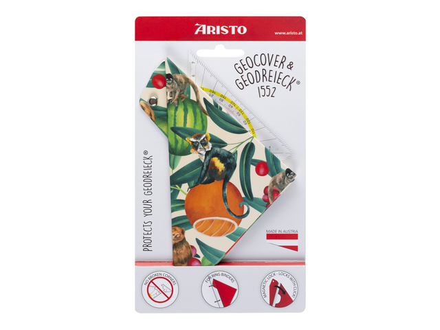 Geocover Aristo incl. geodrie- hoek 16cm Tropic Life