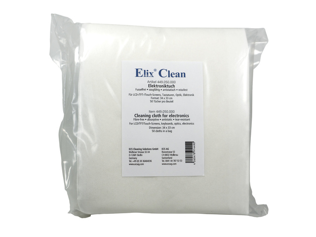 Stofdoekjes Elix 34x33 cm electrostatisch pak 50 stuks