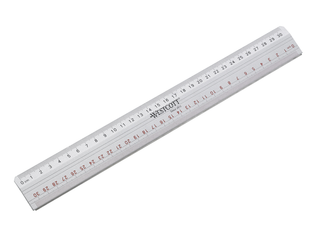 Snijliniaal Westcott 30cm met anti-slip