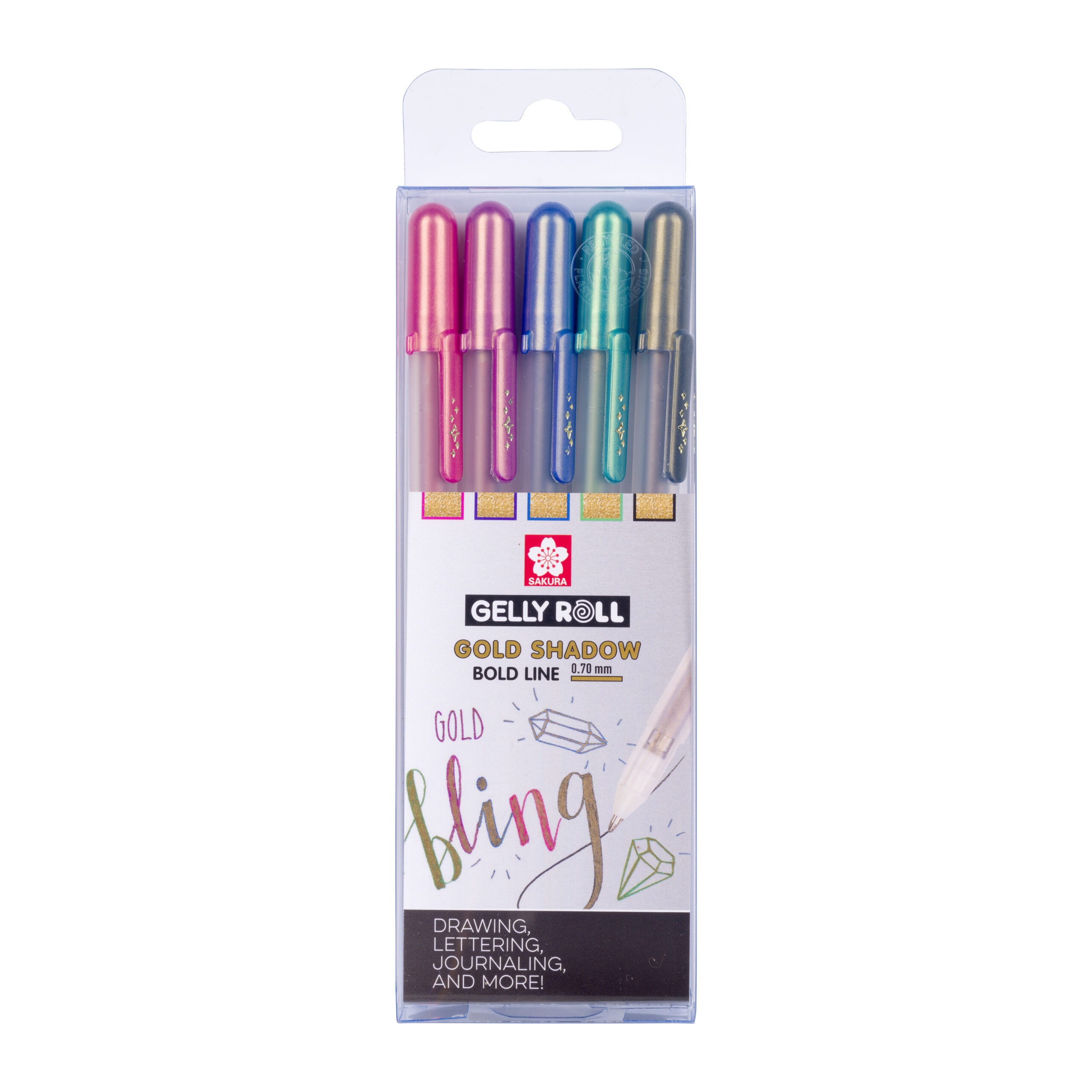 Sakura Gelly Roll Gold Shadow set | 5 kleuren
