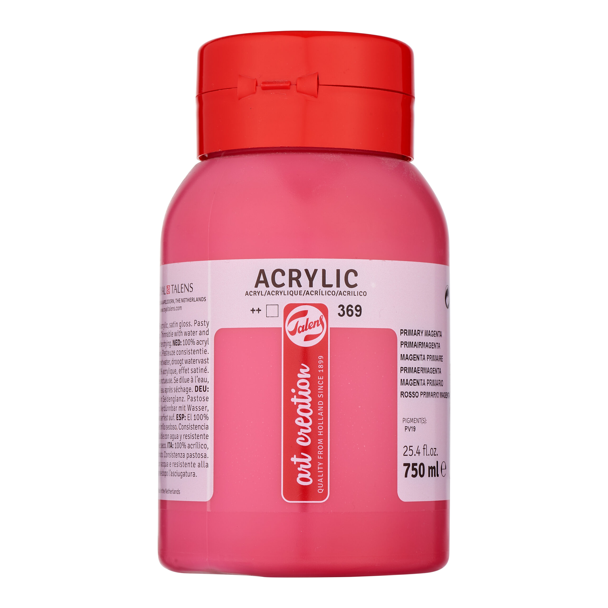 Talens Art Creation Acrylverf Pot 750 ml Primairmagenta 369
