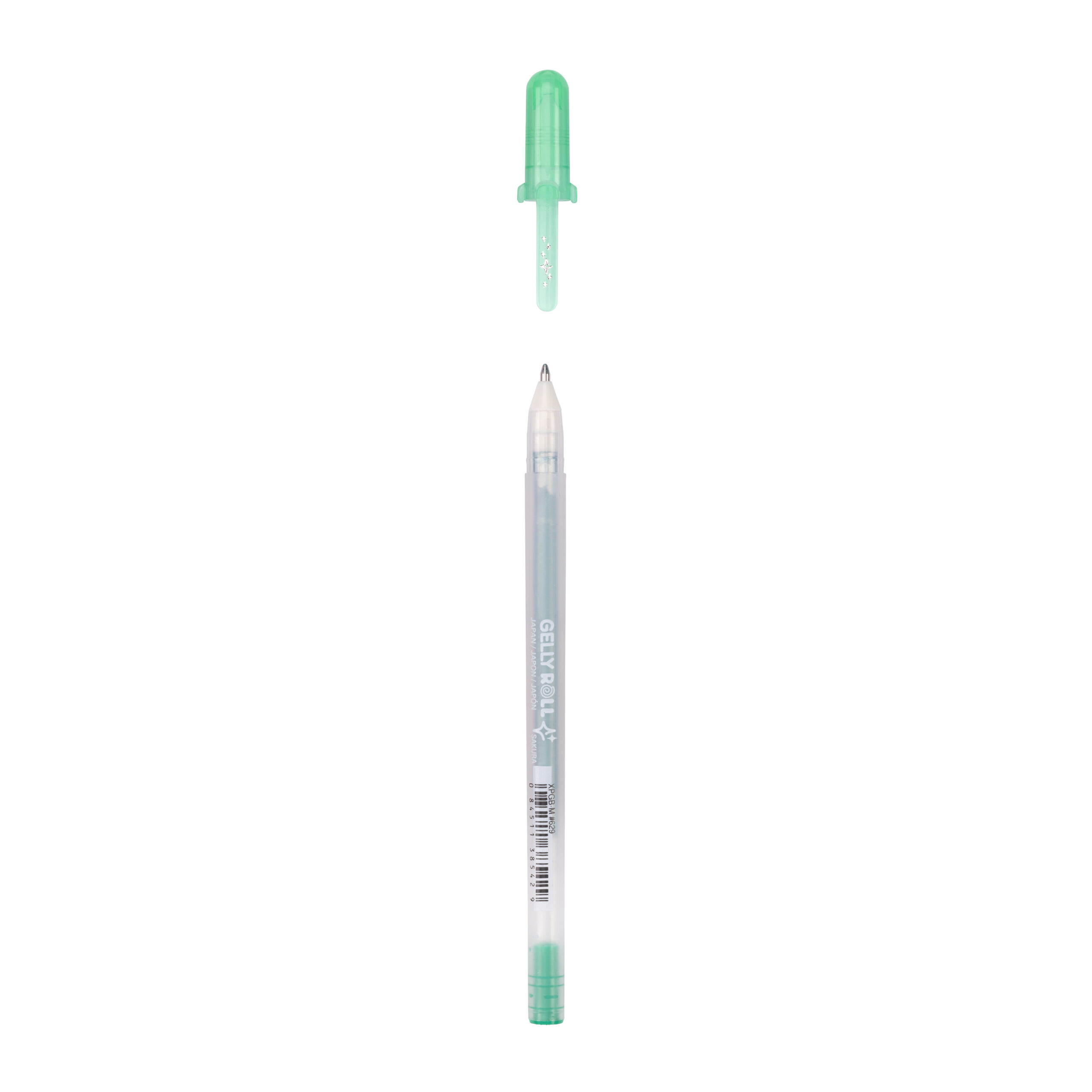 Sakura Gelly Roll Silver Shadow Groen