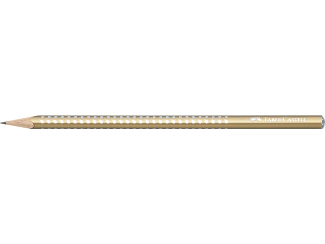 Potlood FC Grip sparkle parel goud