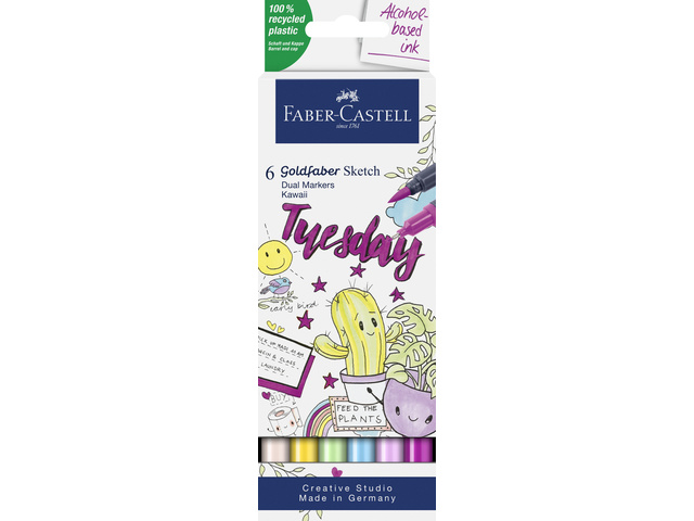 Sketchmarker FC GF etui 6 stuks Kawaii op