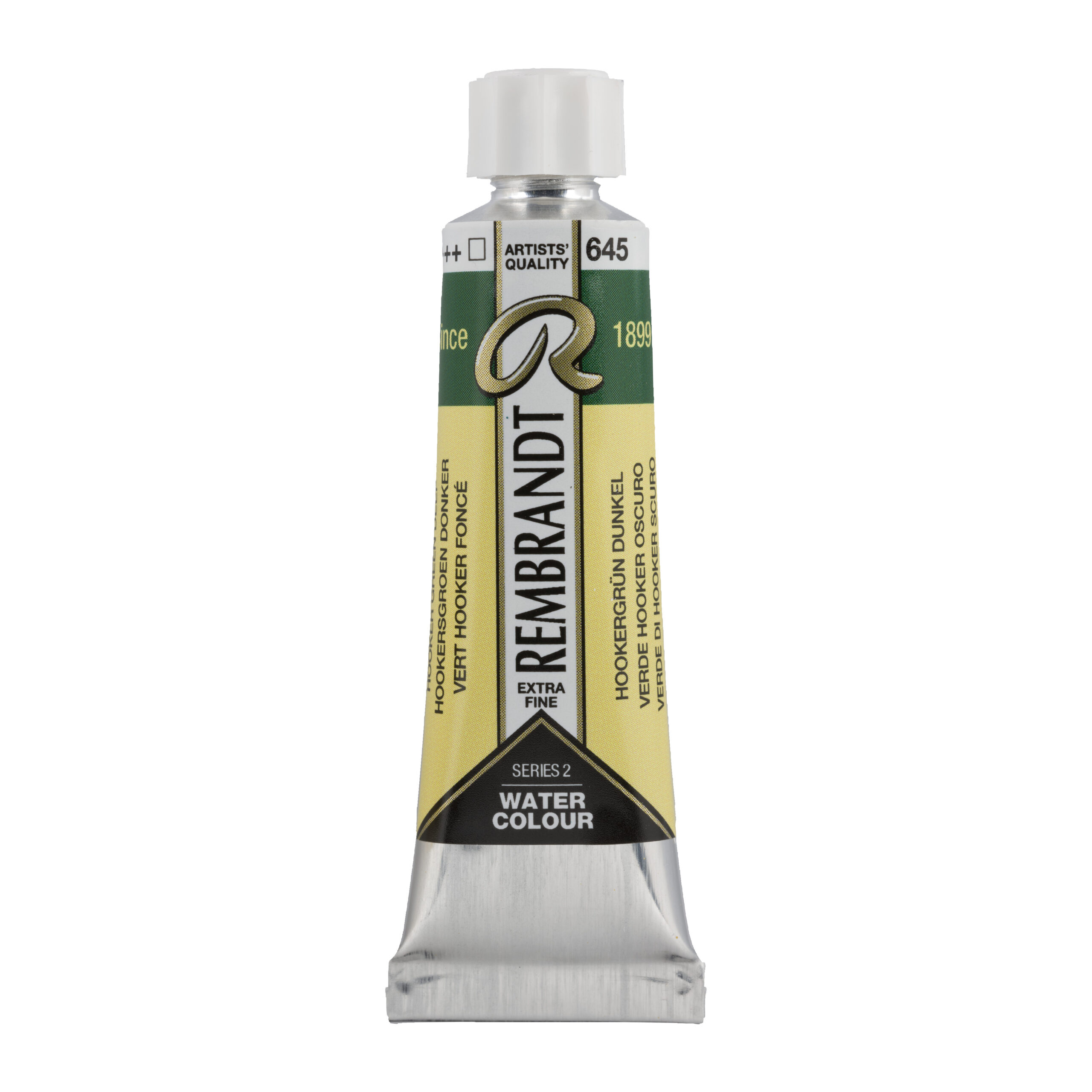 Rembrandt Aquarelverf Tube 10 ml Hookersgroen Donker 645