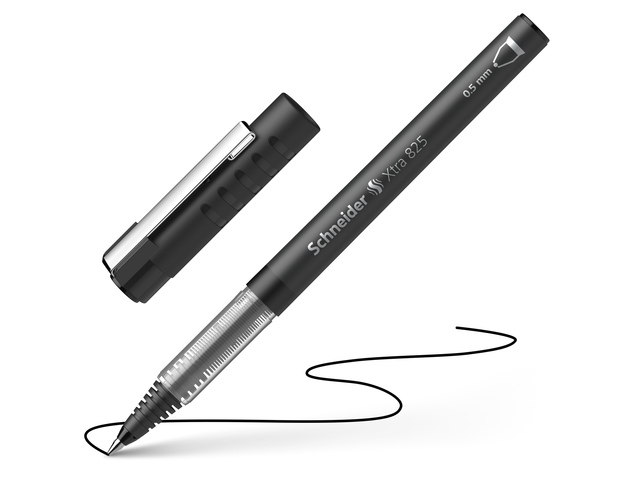 Rollerball Schneider Xtra 825 0,5 mm zwart