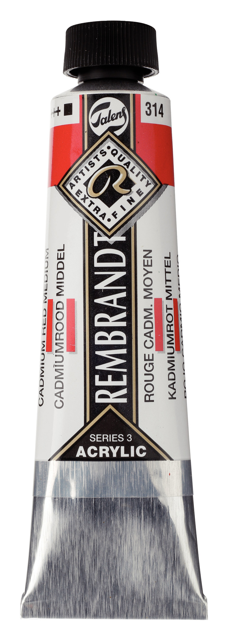 Rembrandt Acrylverf Tube 40 ml Cadmiumrood Middel 314