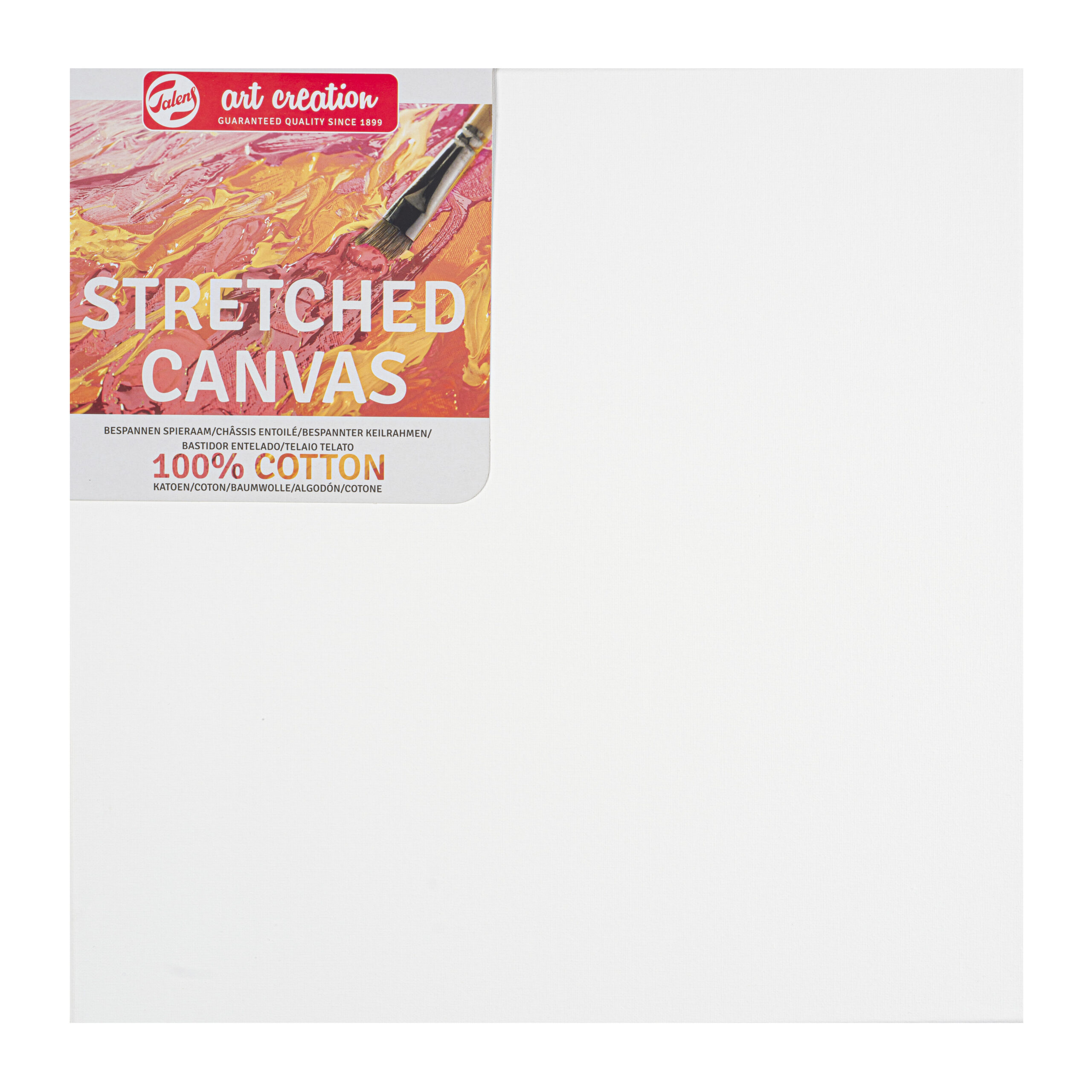 Talens Art Creation Stretched Canvas Cotton Stapled 40X40 Fsc