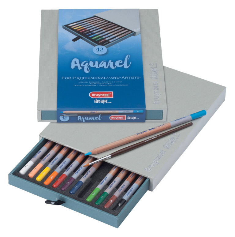 Bruynzeel Aquarelpotloden box 12