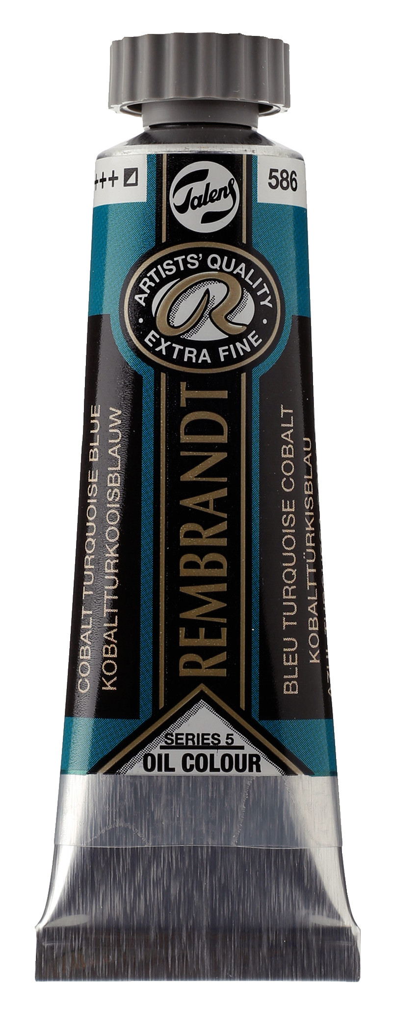Rembrandt Olieverf Tube 15 ml Kobalt-Turkooisblauw 586