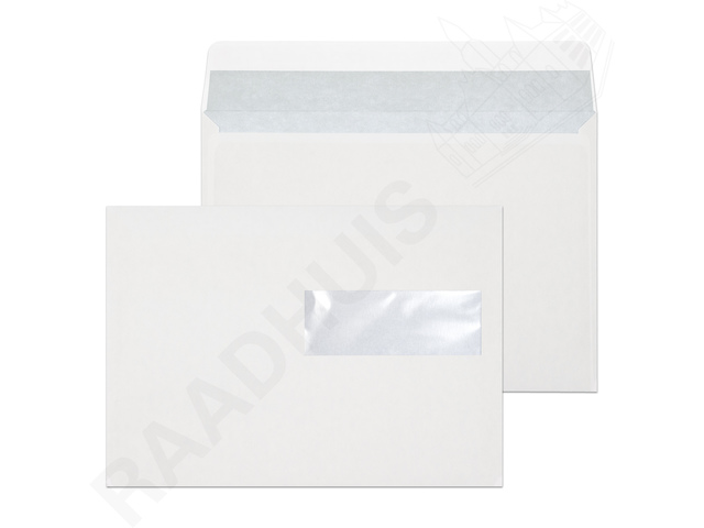 Envelop Raadhuis 156x220 EA5 VR dienst gegomd wit 80gr 500s
