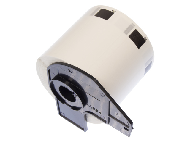 Etiket Kangaro compatible Brother DK-11209 zwart/wit