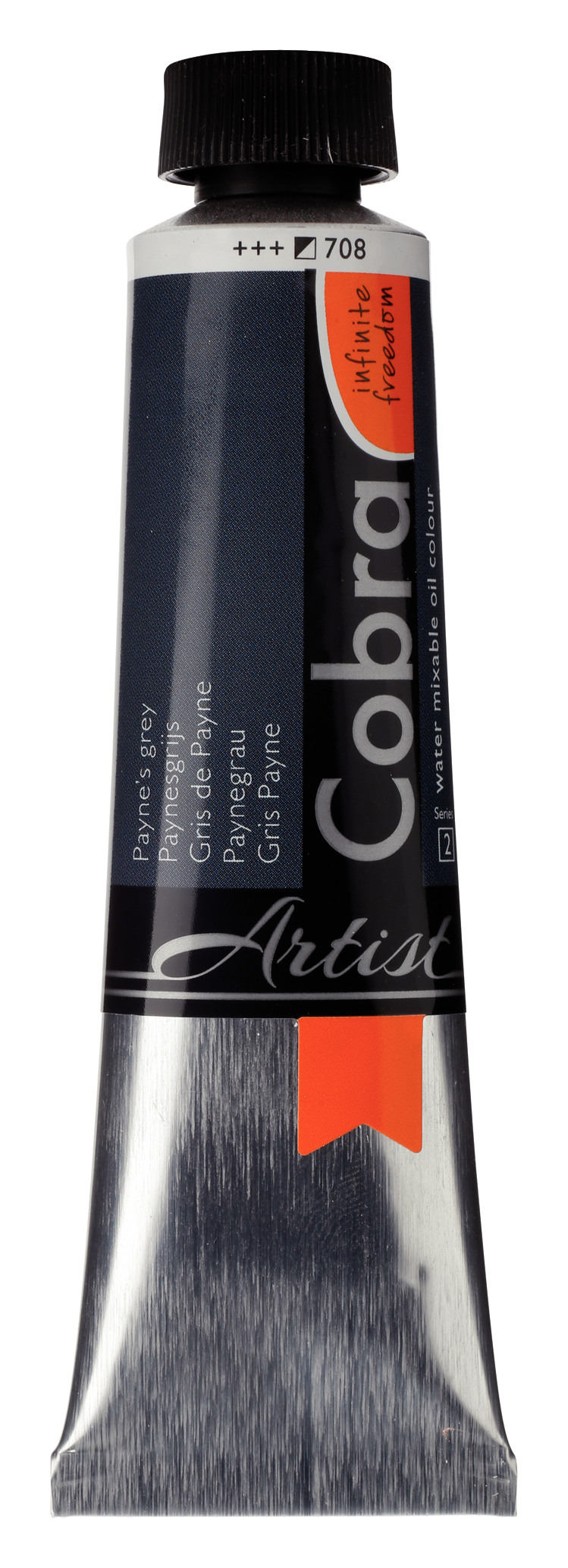 Cobra Artist Water Vermengbare Olieverf Tube 40 ml Paynesgrijs 708