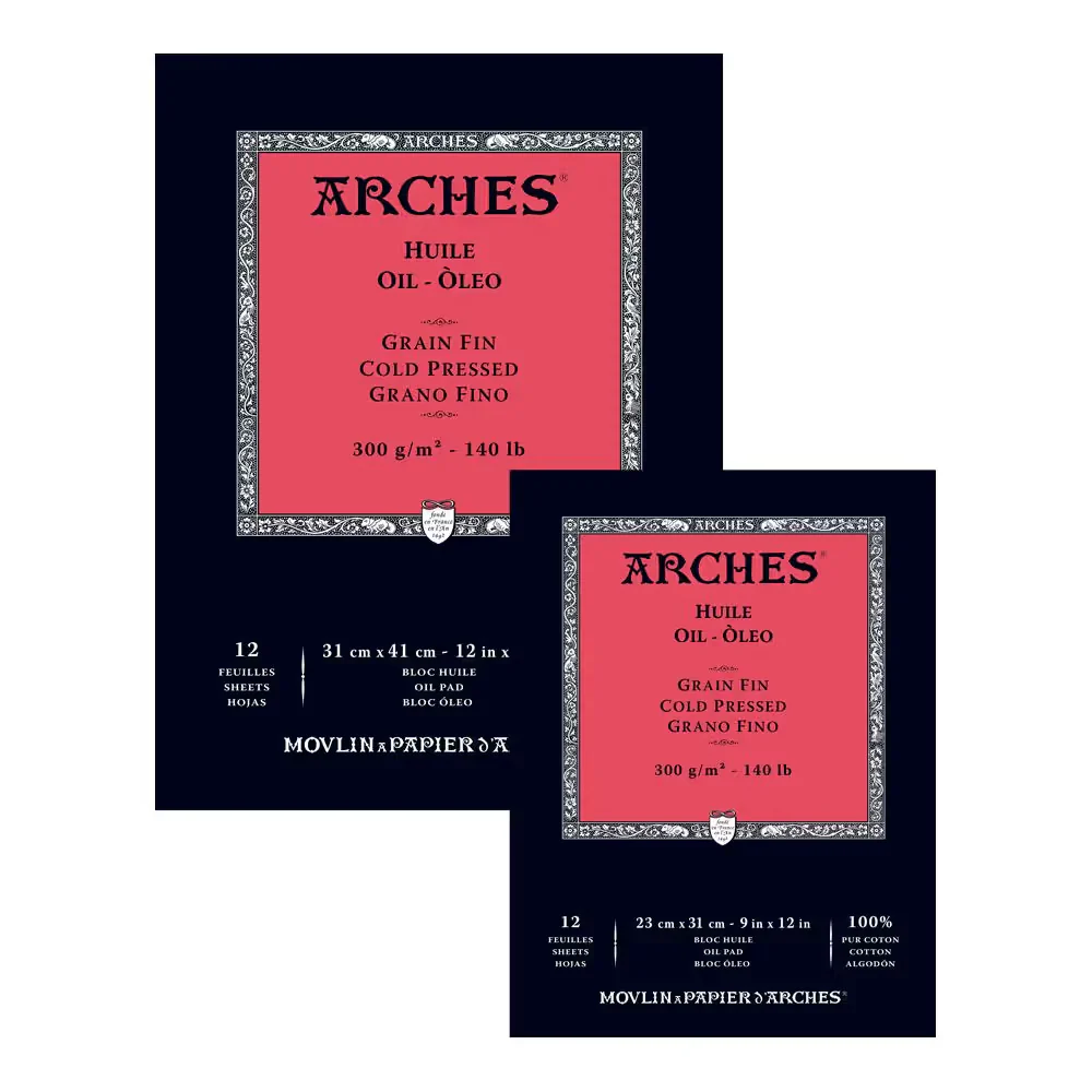 ARCHES Olieverfpapier Fijne Korrel Wit 300 g