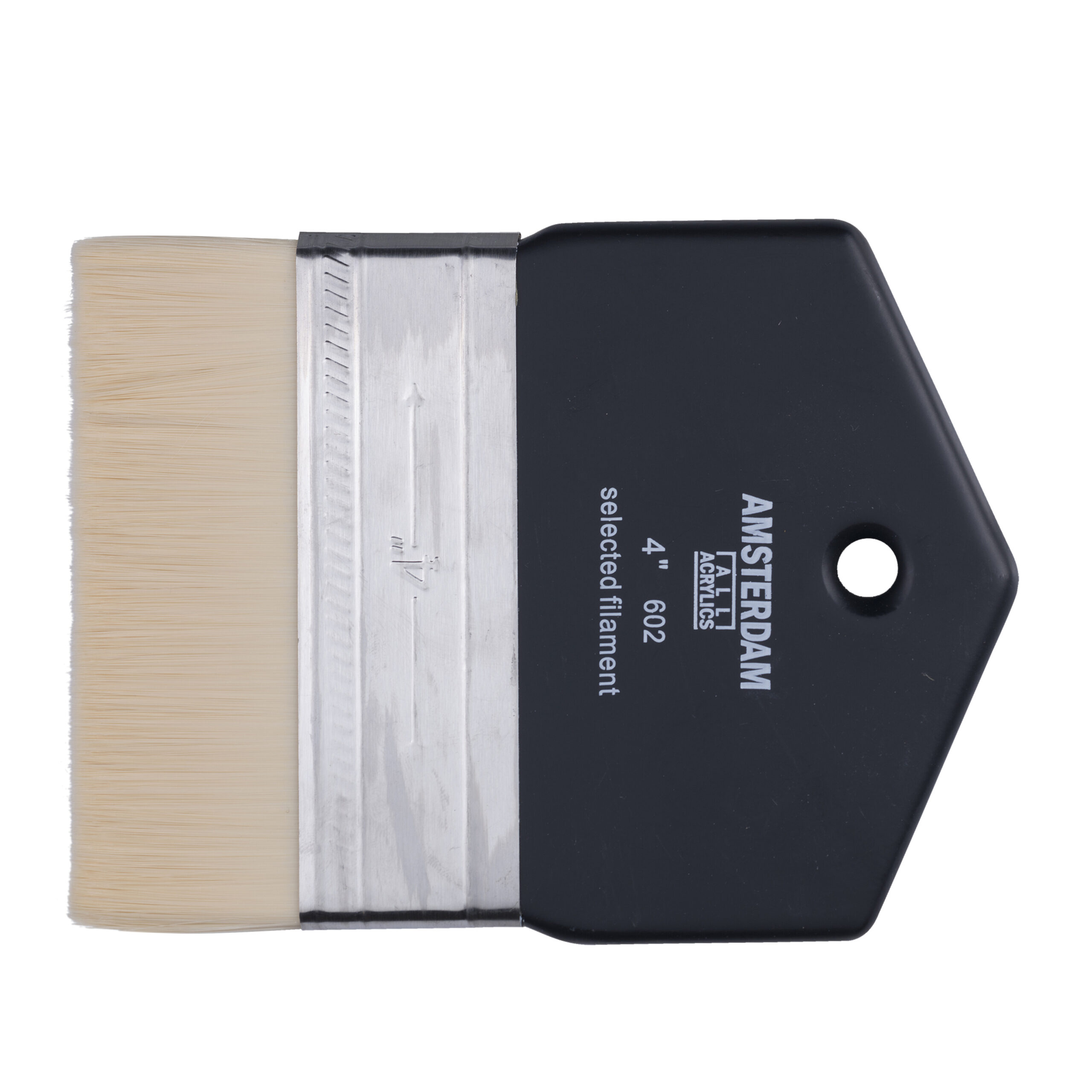 Amsterdam Paddle Brush Series 602 - 4 Inch - Synthetic Hair