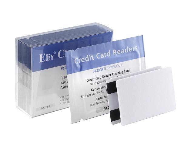 Cleaning card Elix box 20 stuks voor pinapparaten - EL-365020