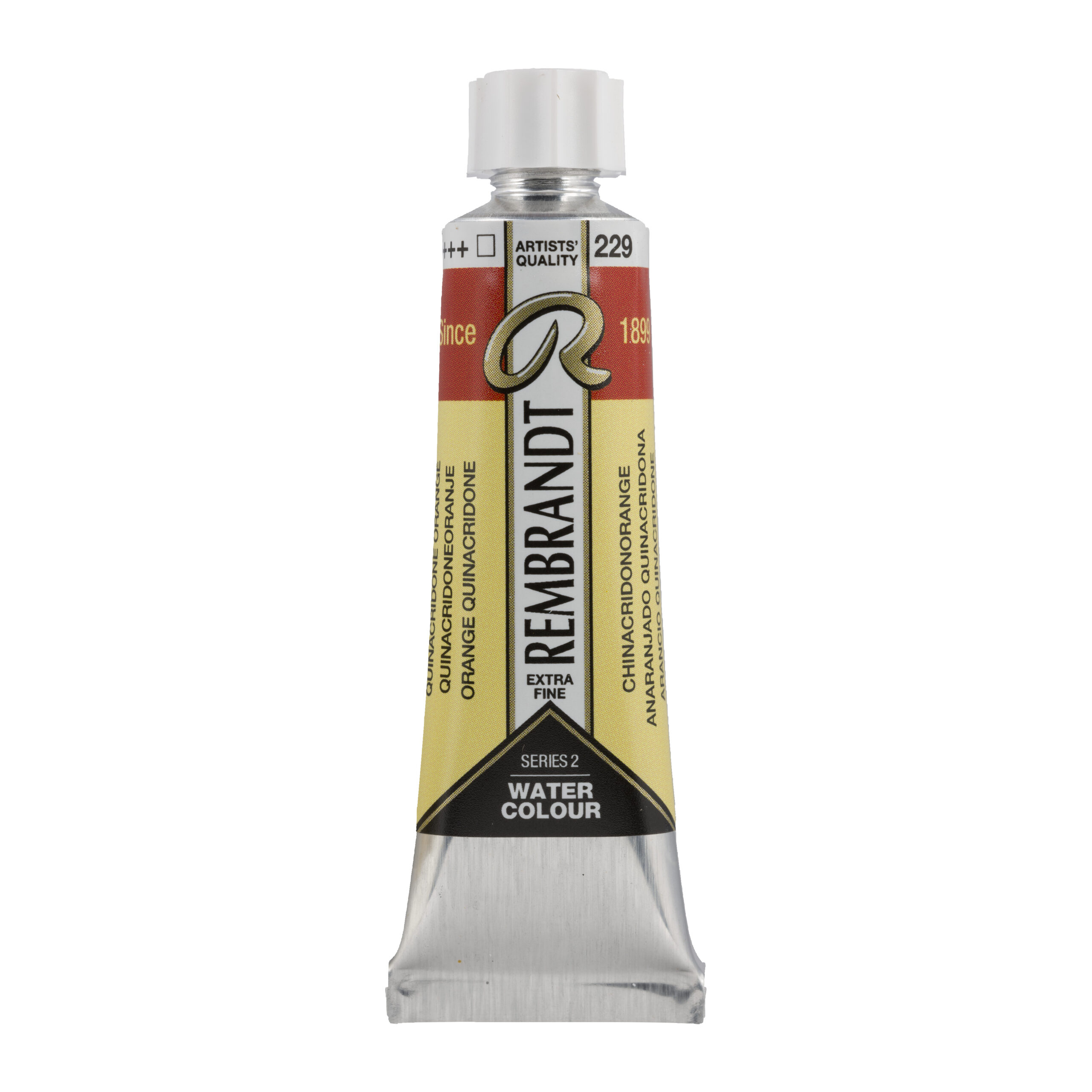 Rembrandt Aquarelverf Tube 10 ml Quinacridoneoranje 229