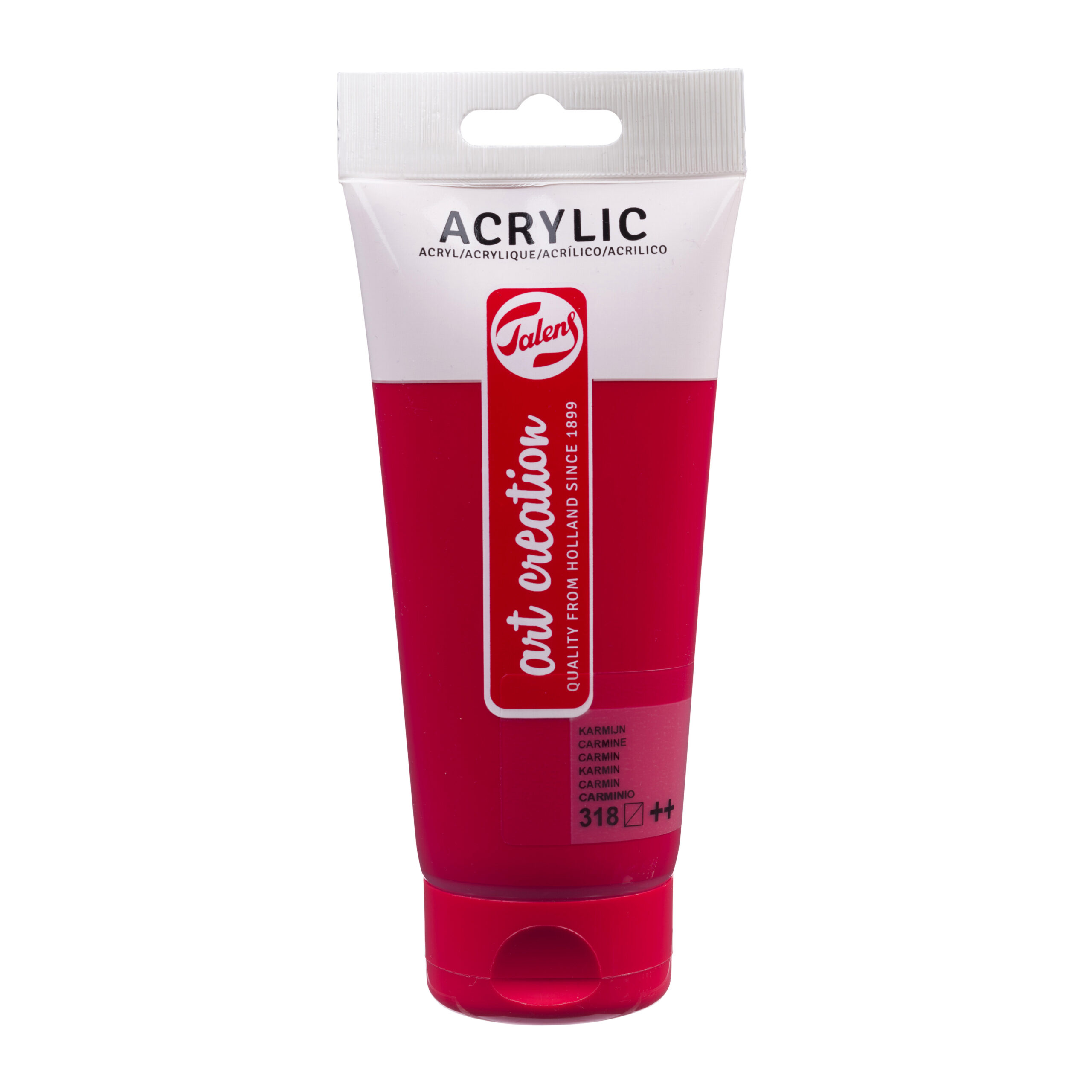 Talens Art Creation Acrylverf Tube 200 ml Karmijn 318