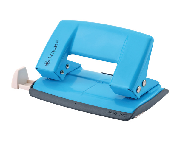 Perforator Kangaro AION-10G/S blauw, max 10 vel, 6 mm, met g