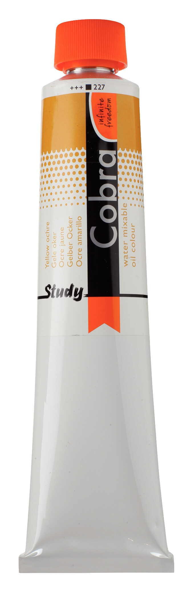 Cobra Study Water Vermengbare Olieverf Tube 200 ml Gele Oker 227
