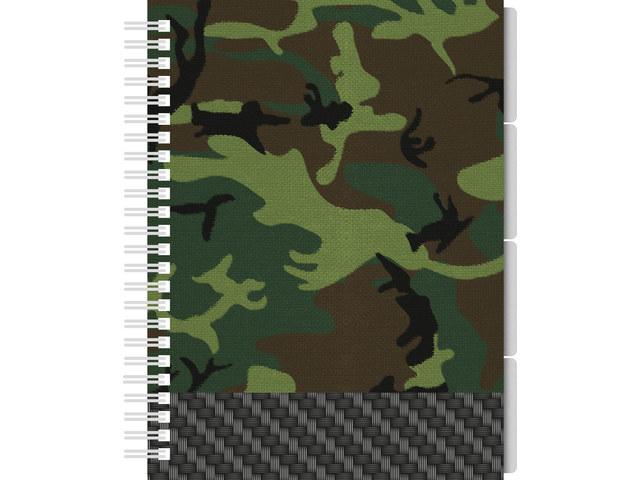 4 in 1 blok Camo 2.0 A5 lijn 60 grams 200 bladzijden met