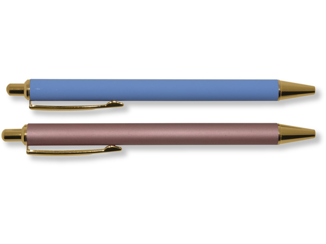 Pen Natural Beauty in box krimp a 2 stuks assorti - K-SKZ240072