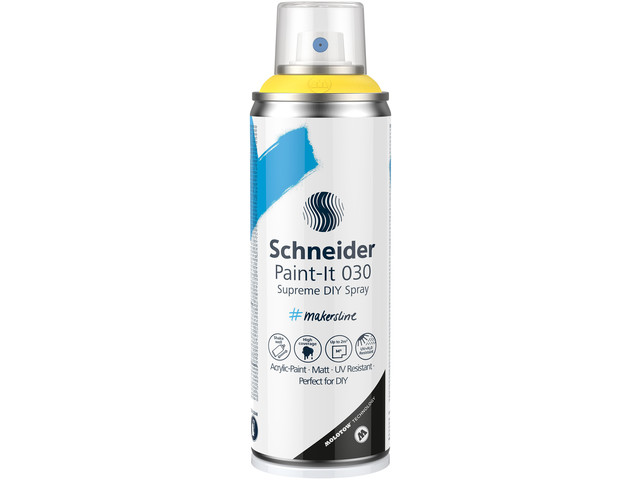 Supreme DIY spray Schneider Paint-it 030 geel