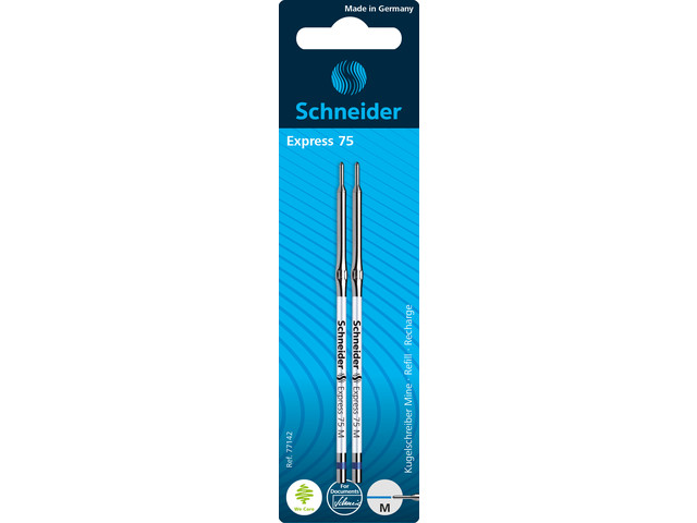 Vulling Schneider Express 75 M blauw, blister a 2st.