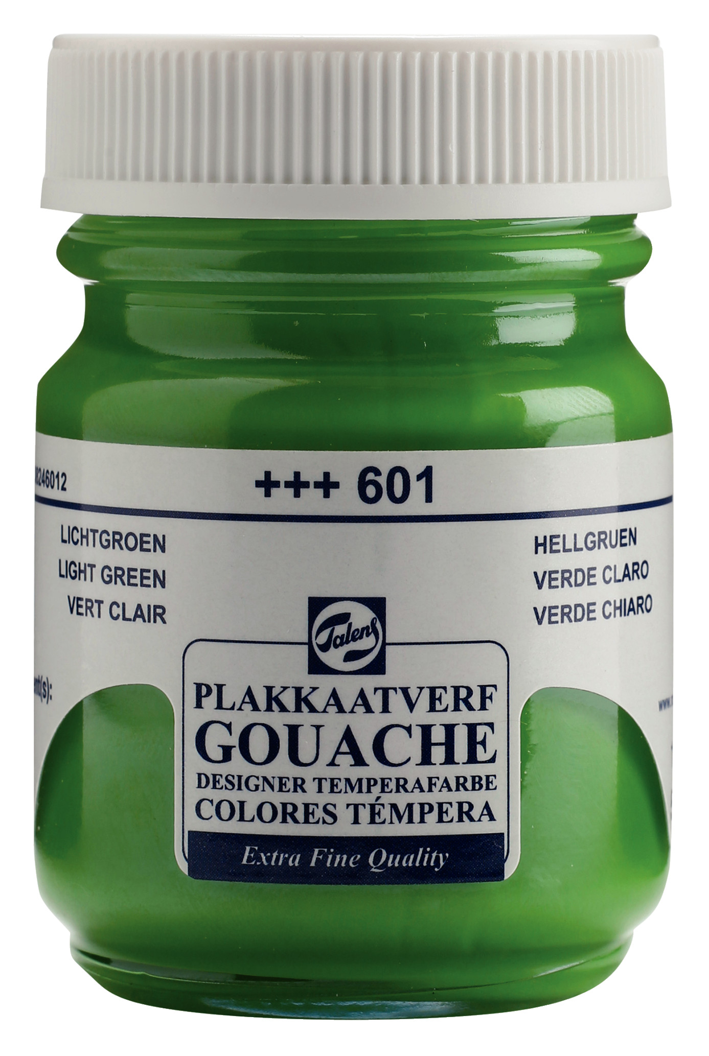 Talens Gouache Extra Fine Quality Fles 50 ml Lichtgroen 601