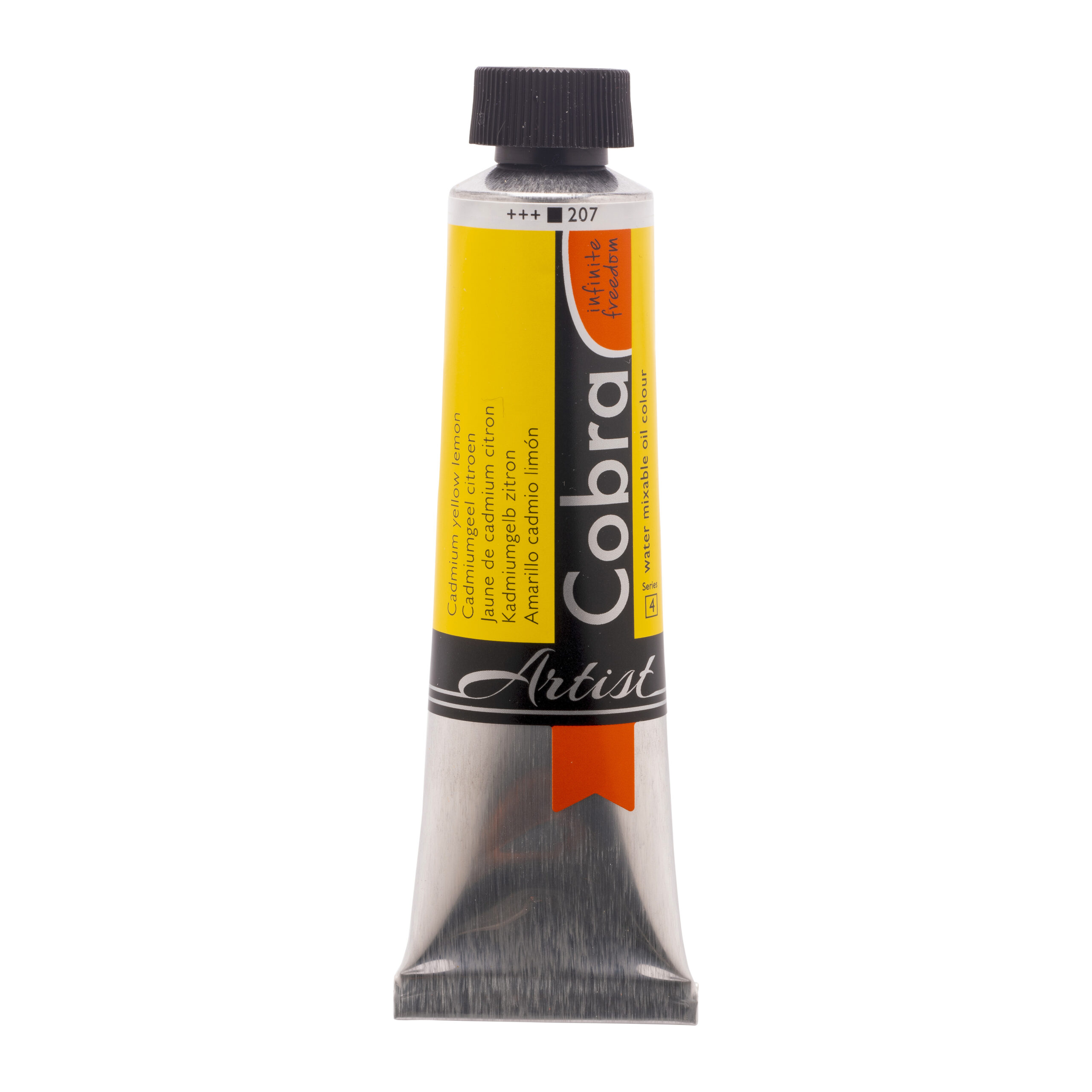 Cobra Artist Water Vermengbare Olieverf Tube 40 ml Cadmiumgeel Citroen 207