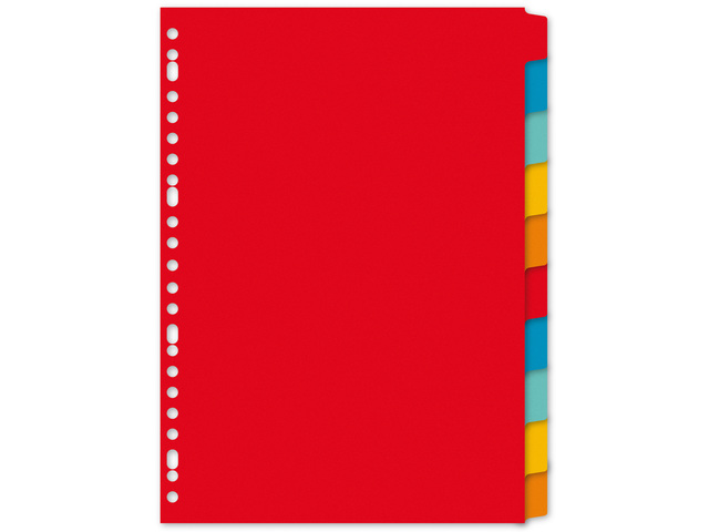 Tabblad Kangaro A4 blanco gerecycled manilla karton 180g - PE410M