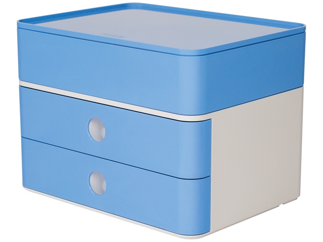 Smart-box plus Han Allison 2 lades en box, hemels blauw