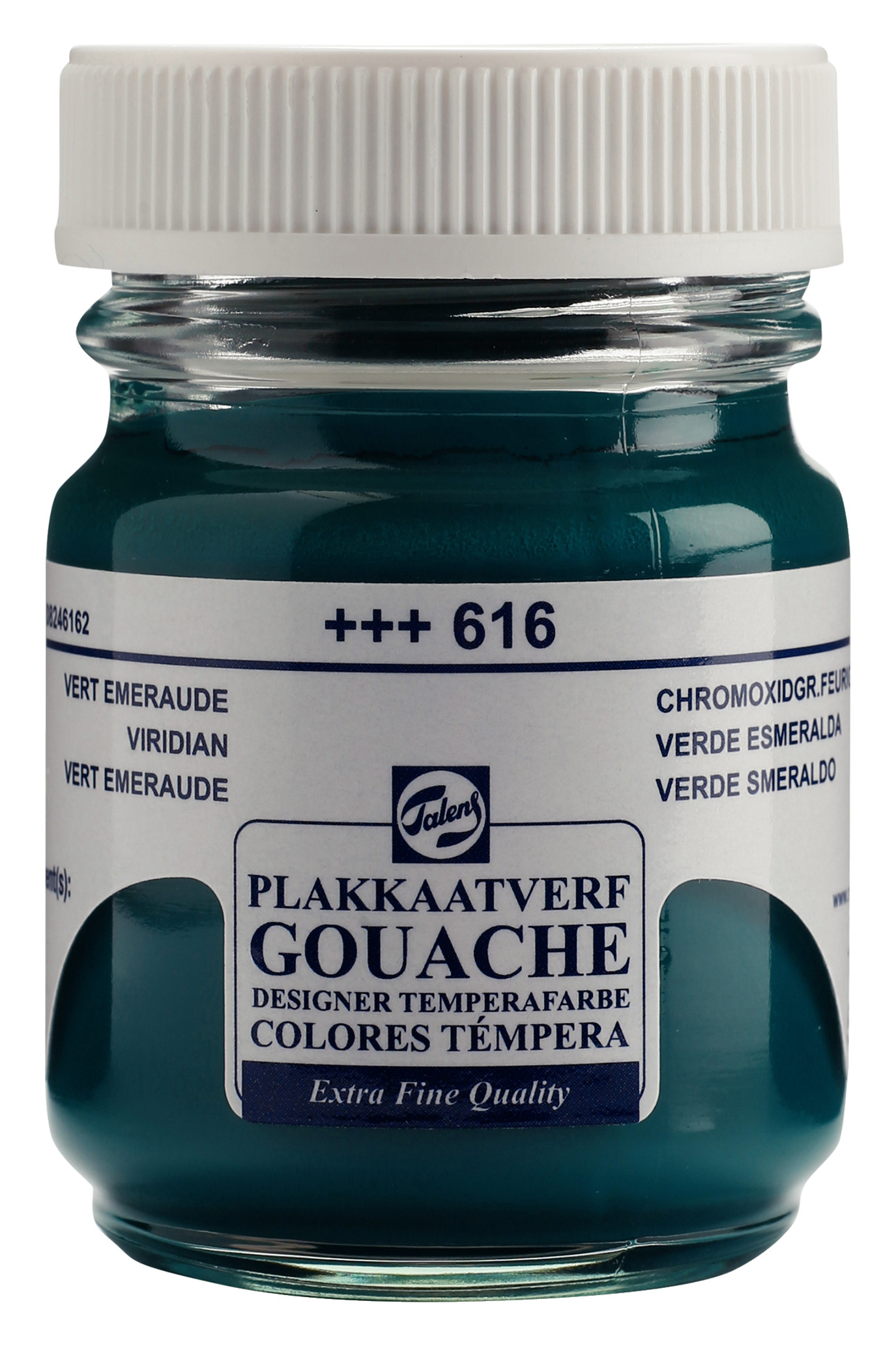 Talens Gouache Extra Fine Quality Fles 50 ml Vert Émeraude 616