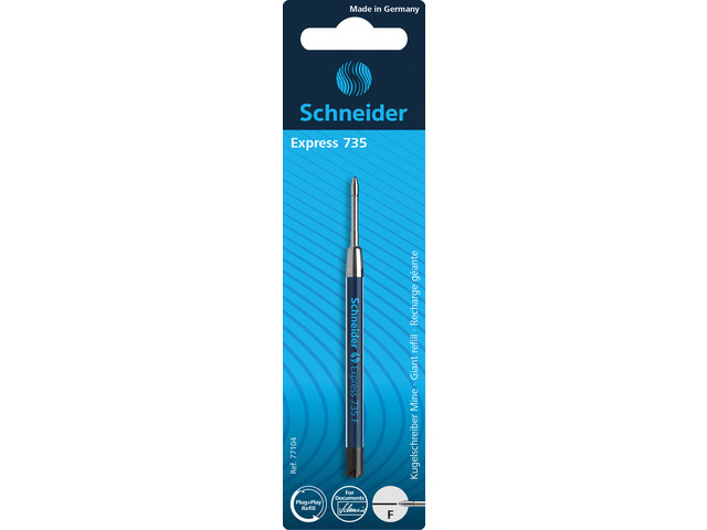 Vulling Schneider Express 735 F zwart op blister