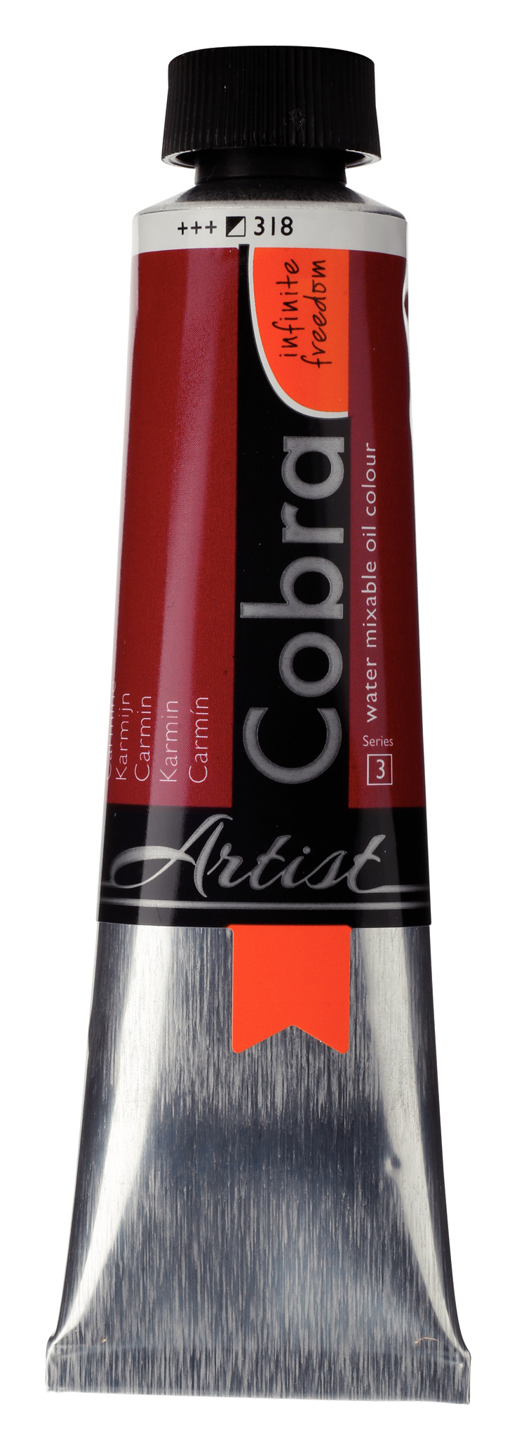 Cobra Artist Water Vermengbare Olieverf Tube 40 ml Karmijn 318
