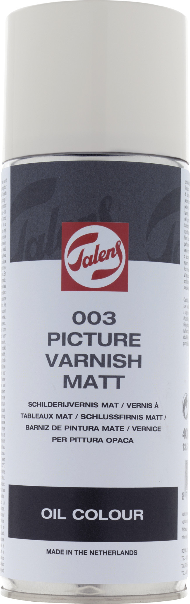 Talens Schilderijvernis Mat 003 Spuitbus 400 ml