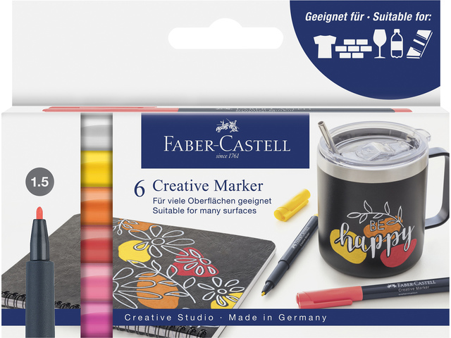 Marker FC Creatief Summer Breeze set 6 st. (101, 107,