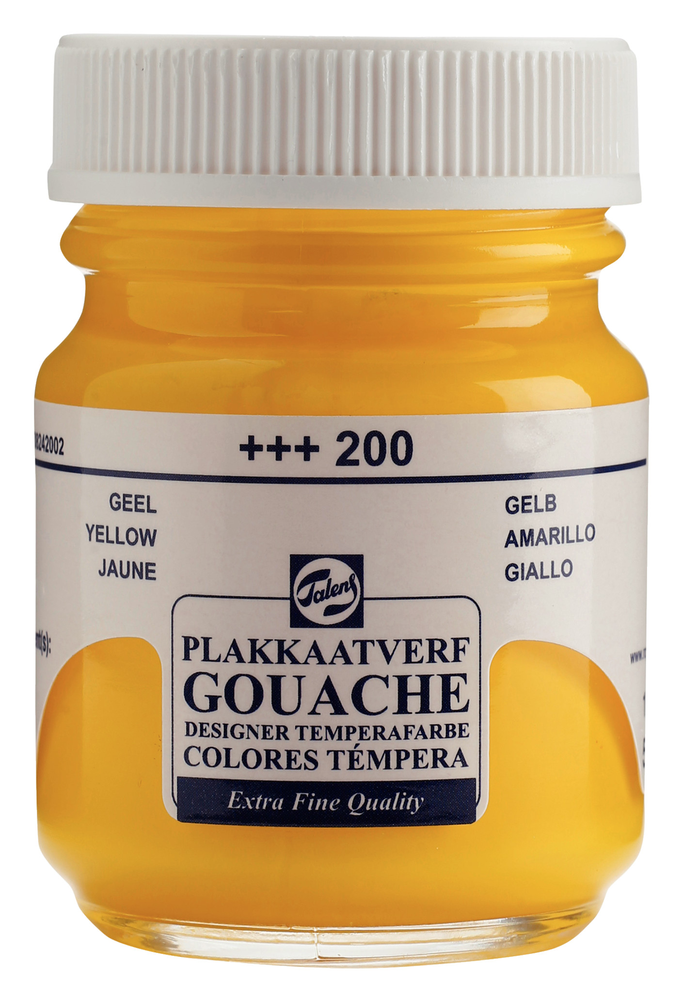 Talens Gouache Extra Fine Quality Fles 50 ml Geel 200