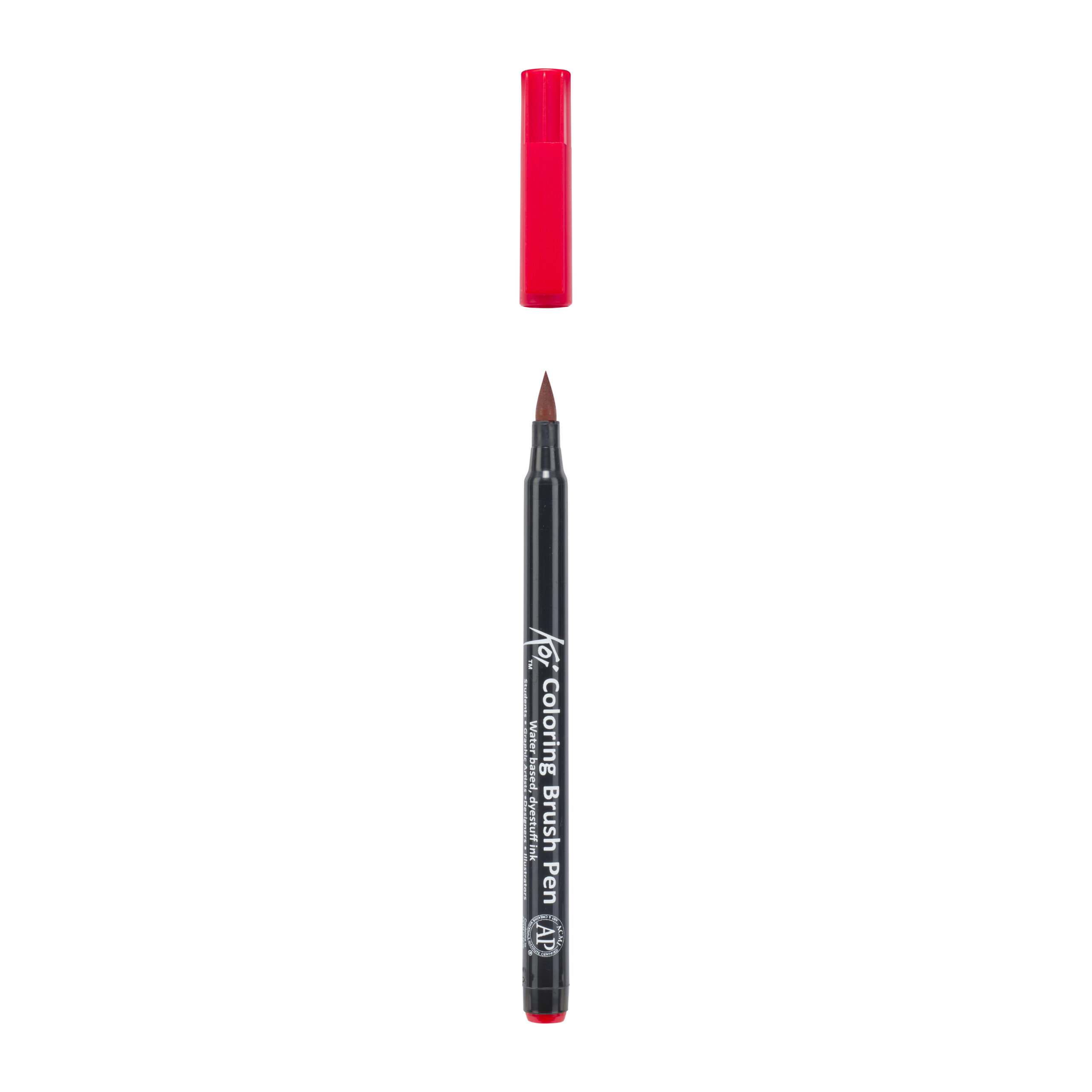 Sakura Koi Coloring Brush Pen Rood