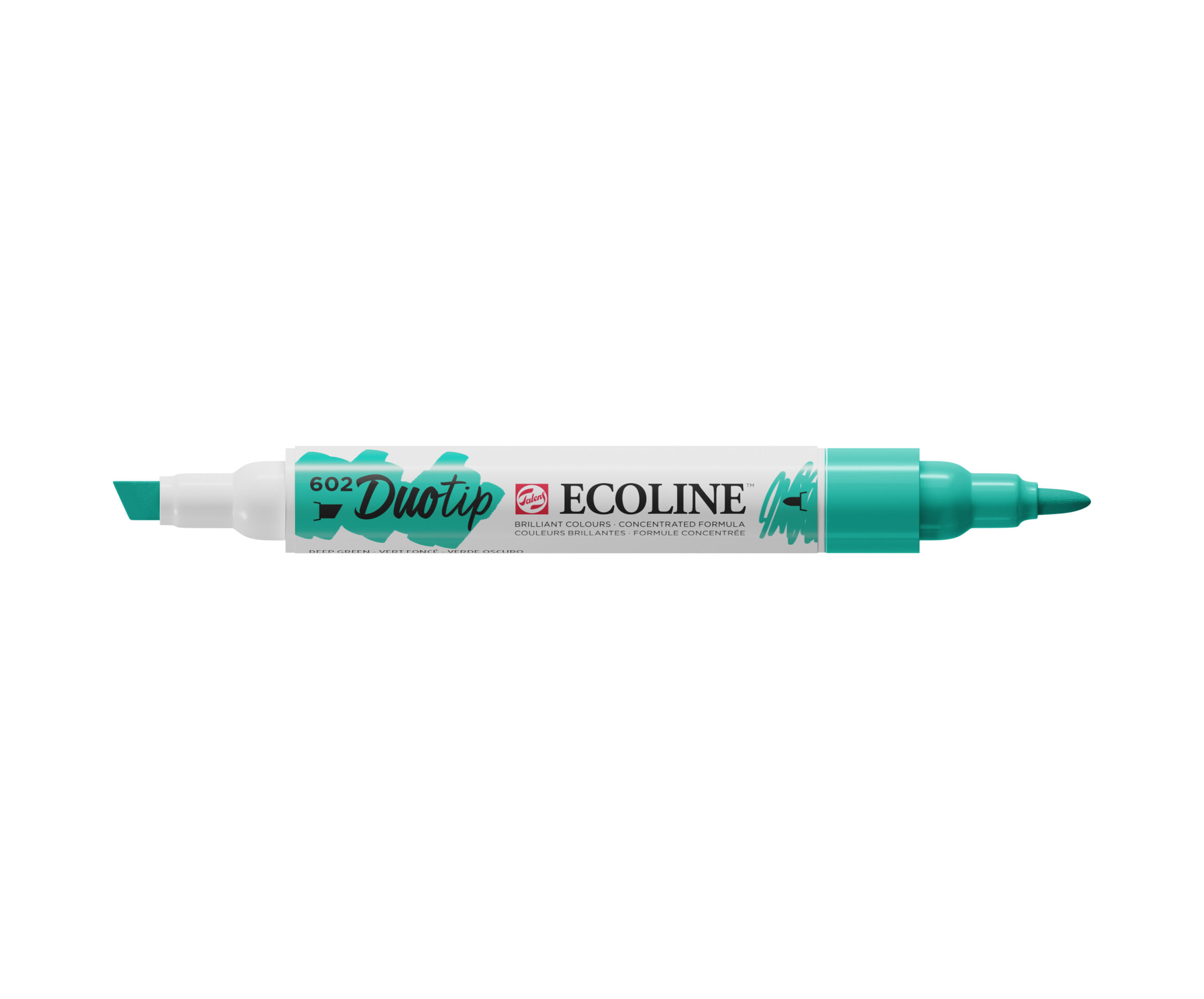Ecoline Duotip Marker Donkergroen 602